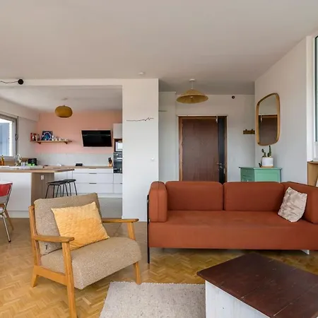 Incroyable Vue Fourviere - 6p Апартаменты *